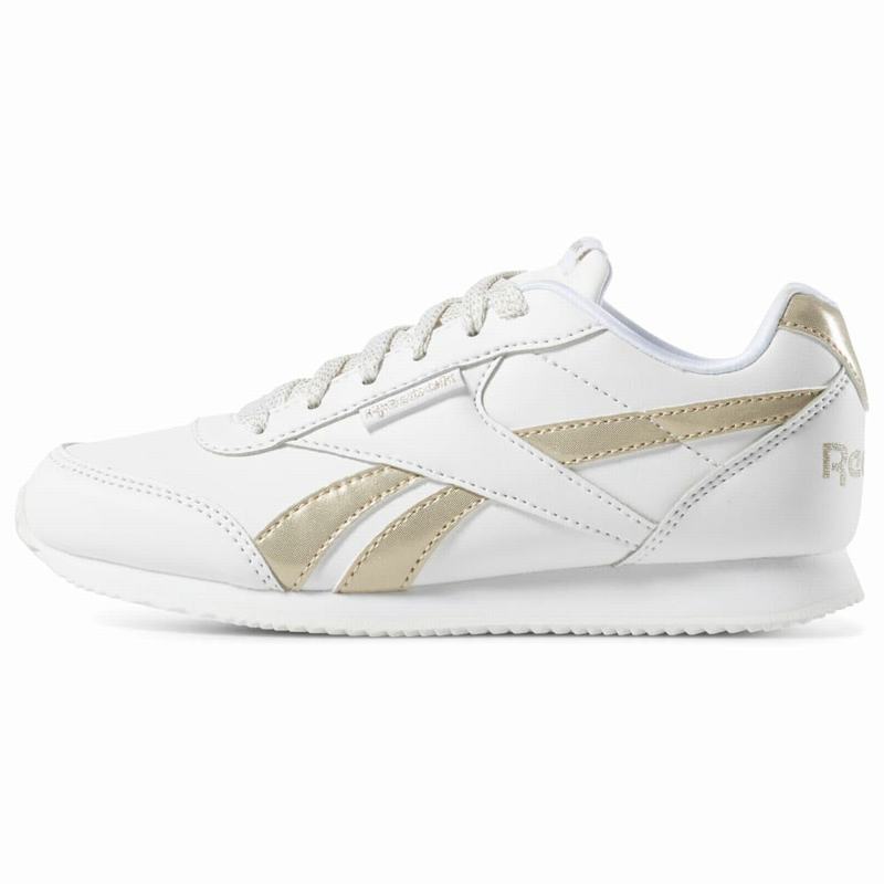 Tenisi Reebok Royal Cljog 2 Fete Albi Romania XO4968NW